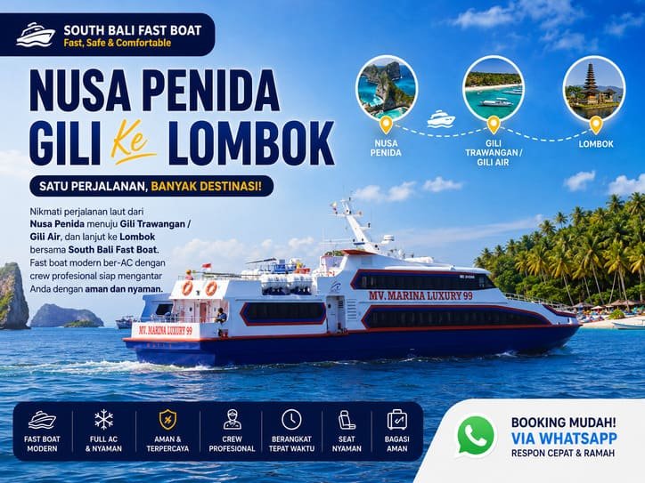 Nusa Penida to Gili Lombok Island Hopping